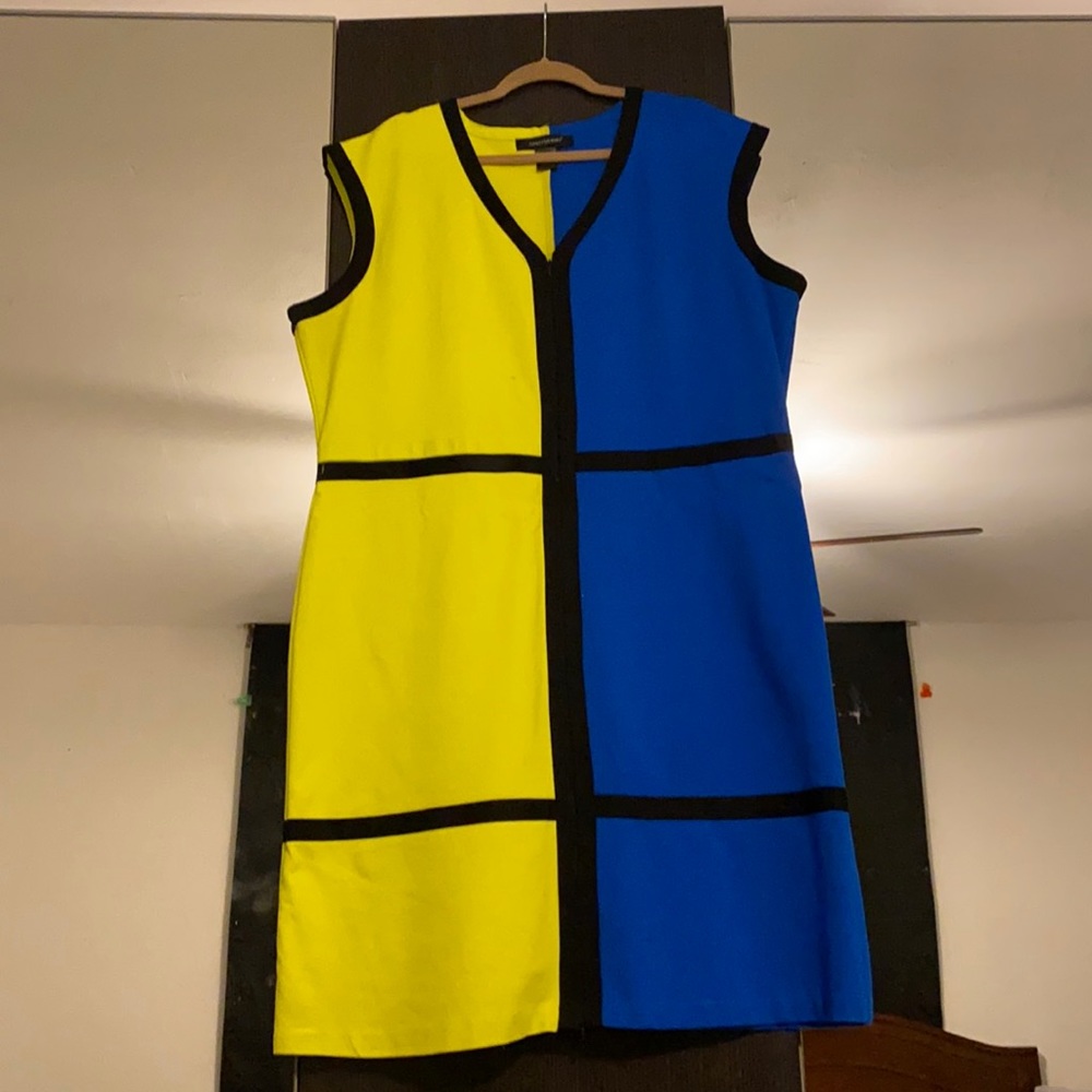 Color block dress